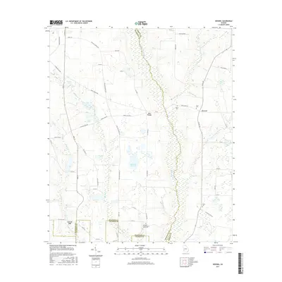 2017 Map of Doverel, 2017 Print