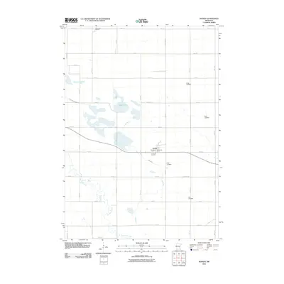 2010 Map of Dovray, 2010 Print