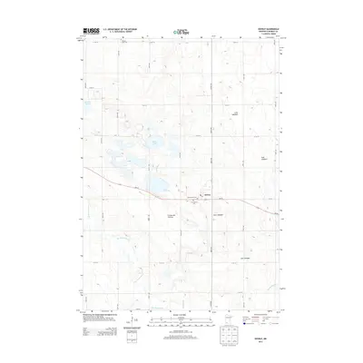 2013 Map of Dovray, 2013 Print