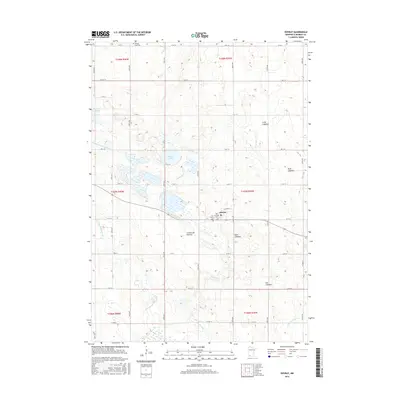 2016 Map of Dovray, 2016 Print