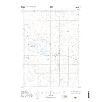 2019 Map of Dovray, 2019 Print