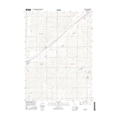 2015 Map of Dow City, 2015 Print