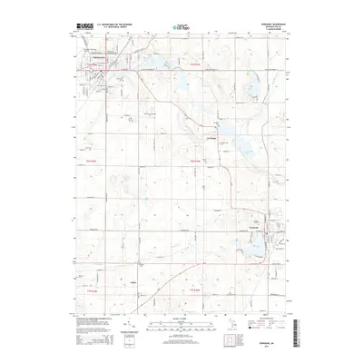 2014 Map of Dowagiac, 2014 Print