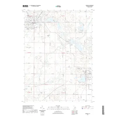 2019 Map of Dowagiac, 2019 Print