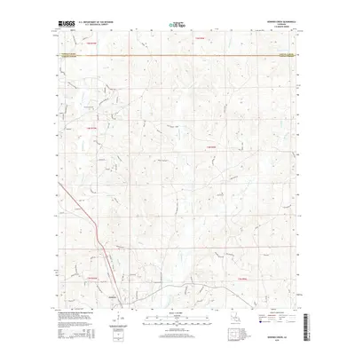 2015 Map of Dowden Creek, 2015 Print