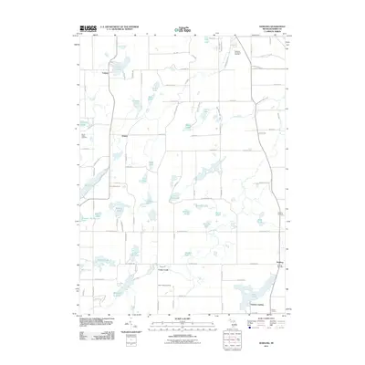 2011 Map of Dowling, 2011 Print
