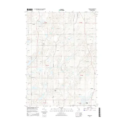 2014 Map of Dowling, 2014 Print