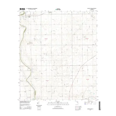 2015 Map of Dowling Park, 2015 Print
