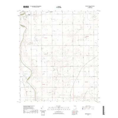 2018 Map of Dowling Park, 2018 Print