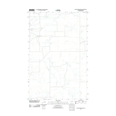 2011 Map of Down Reservoir SW, 2011 Print