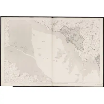 1834 Map of Down - Sheet 11, 1863 Print