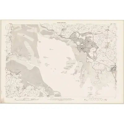 1901 Map of Down - Sheet 11, 1904 Print