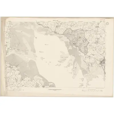 1920 Map of Down - Sheet 11, 1933 Print