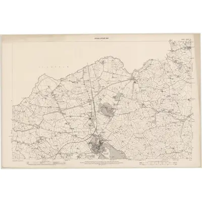 1903 Map of Down - Sheet 14, 1904 Print