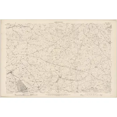 1903 Map of Down - Sheet 15, 1904 Print
