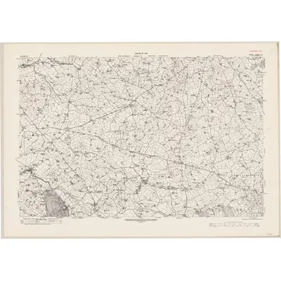 1919 Map of Down - Sheet 15, 1932 Print
