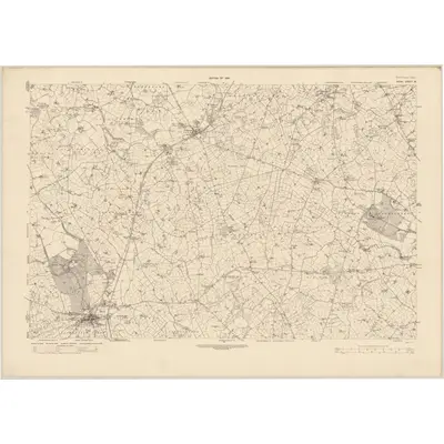 1920 Map of Down - Sheet 16, 1930 Print