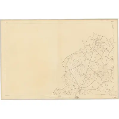 1834 Map of Down - Sheet 19, 1836 Print