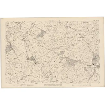 1903 Map of Down - Sheet 19, 1905 Print