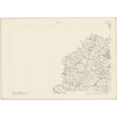 1916 Map of Down - Sheet 19, 1932 Print
