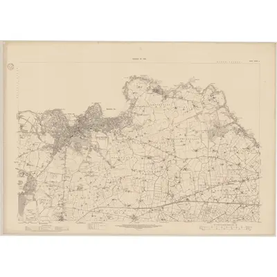 1939 Map of Down - Sheet 2, 1948 Print