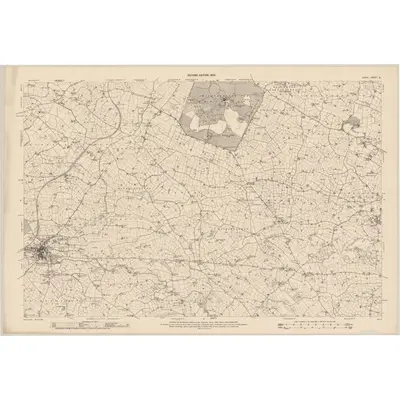 1903 Map of Down - Sheet 21, 1905 Print