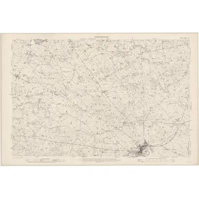 1903 Map of Down - Sheet 22, 1904 Print