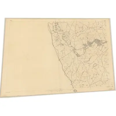 1833 Map of Down - Sheet 26, 1836 Print