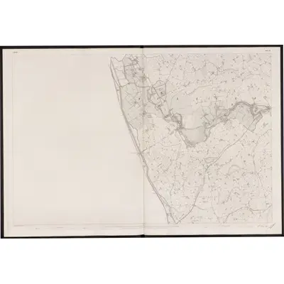 1833 Map of Down - Sheet 26, 1862 Print