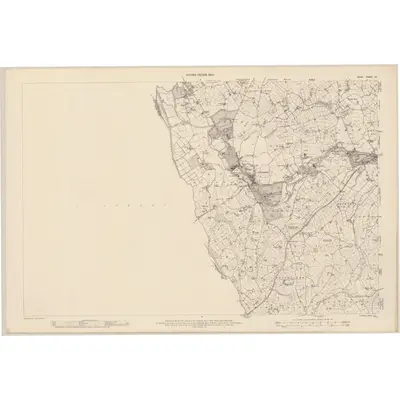 1904 Map of Down - Sheet 26, 1905 Print