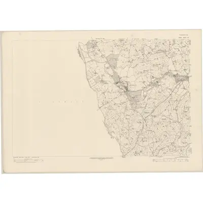 1917 Map of Down - Sheet 26, 1931 Print