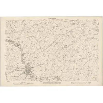 1903 Map of Down - Sheet 27, 1905 Print