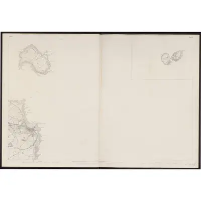 1834 Map of Down - Sheet 3 [with inset 3A], 1863 Print