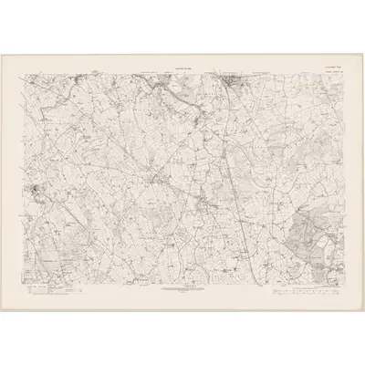 1920 Map of Down - Sheet 30, 1932 Print