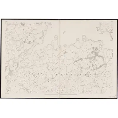 1834 Map of Down - Sheet 31, 1862 Print