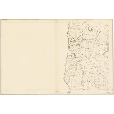 1833 Map of Down - Sheet 33, 1836 Print