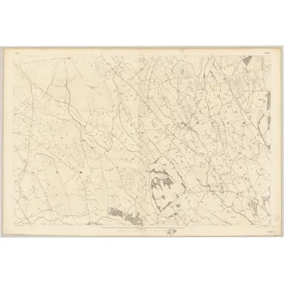1834 Map of Down - Sheet 36, 1836 Print