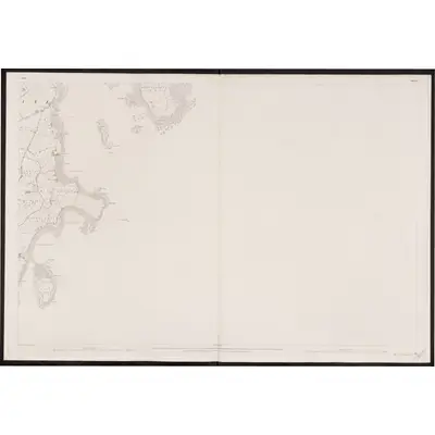 1834 Map of Down - Sheet 39, 1863 Print