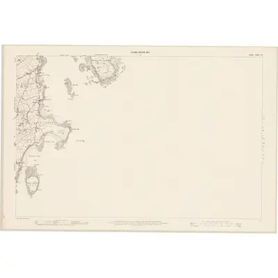 1900 Map of Down - Sheet 39, 1903 Print