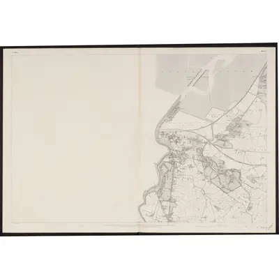 1834 Map of Down - Sheet 4, 1863 Print