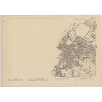1938 Map of Down - Sheet 4, 1947 Print