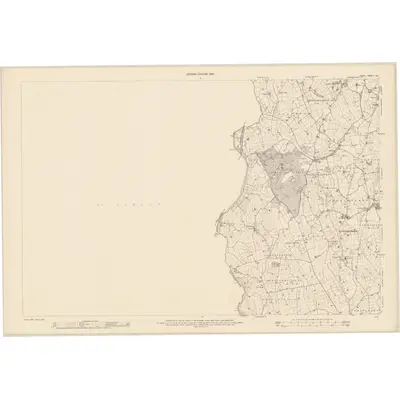 1903 Map of Down - Sheet 40, 1905 Print