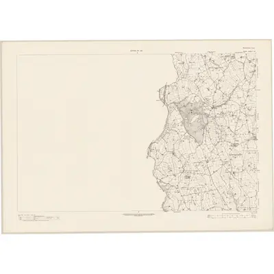 1918 Map of Down - Sheet 40, 1931 Print