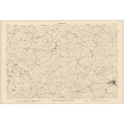 1903 Map of Down - Sheet 41, 1905 Print