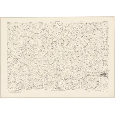 1918 Map of Down - Sheet 41, 1931 Print