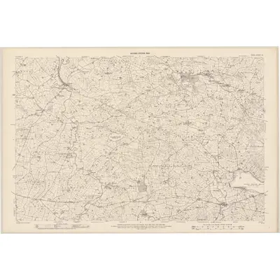 1902 Map of Down - Sheet 42, 1905 Print