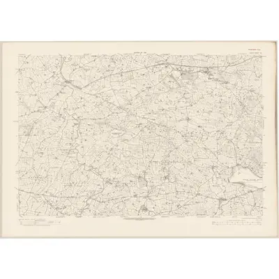 1919 Map of Down - Sheet 42, 1931 Print