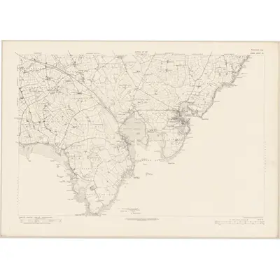 1920 Map of Down - Sheet 45 [& 45A], 1931 Print