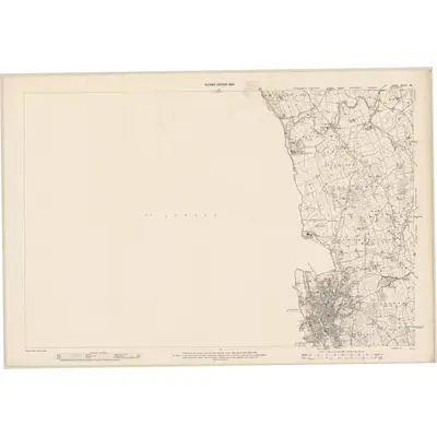 1903 Map of Down - Sheet 46, 1906 Print
