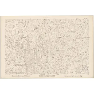 1903 Map of Down - Sheet 47, 1905 Print